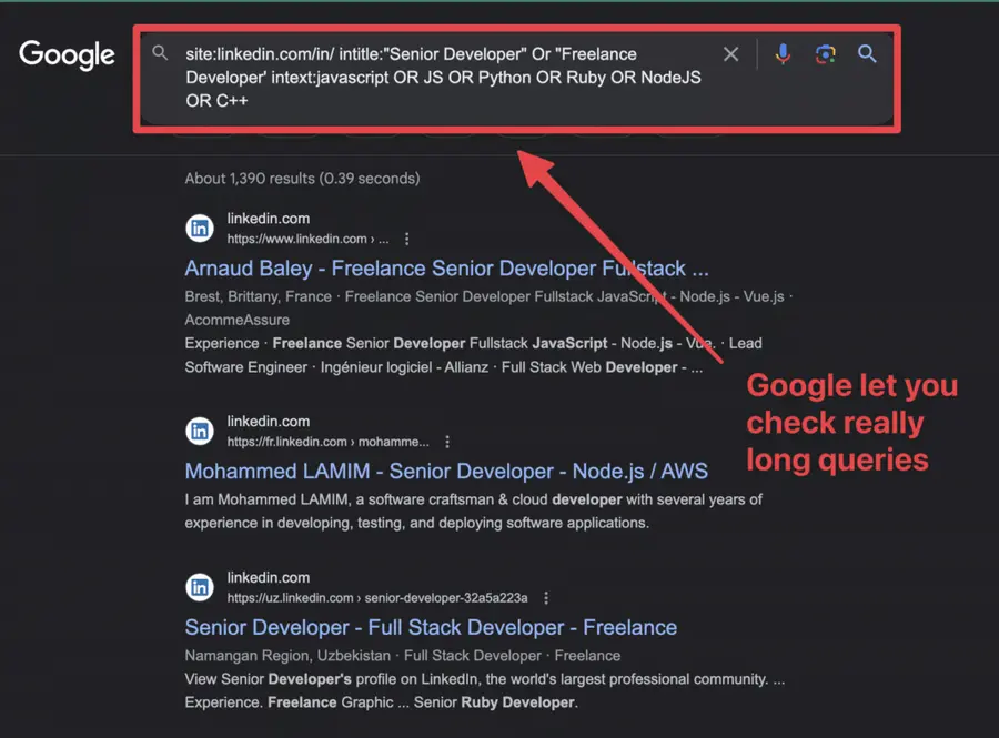 paste x ray searchg goole