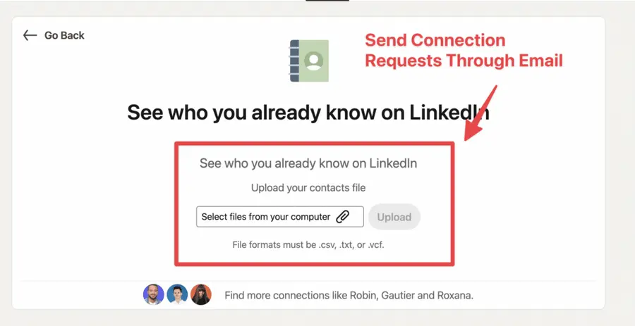 truco solicitudes de conexion de linkedin por email