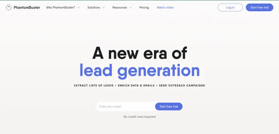 strumento di esportazione di linkedin phantombuster