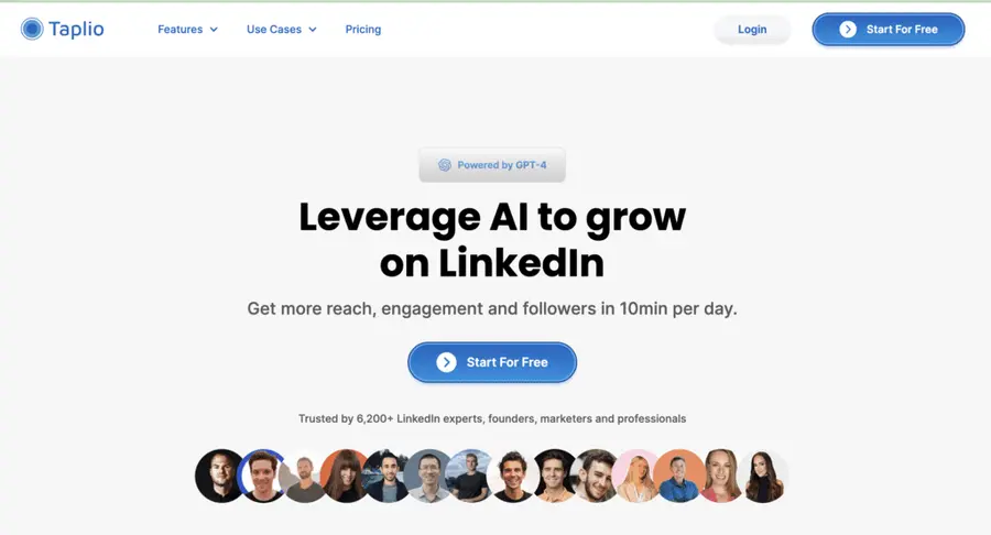 taplio linkedin marketing tool