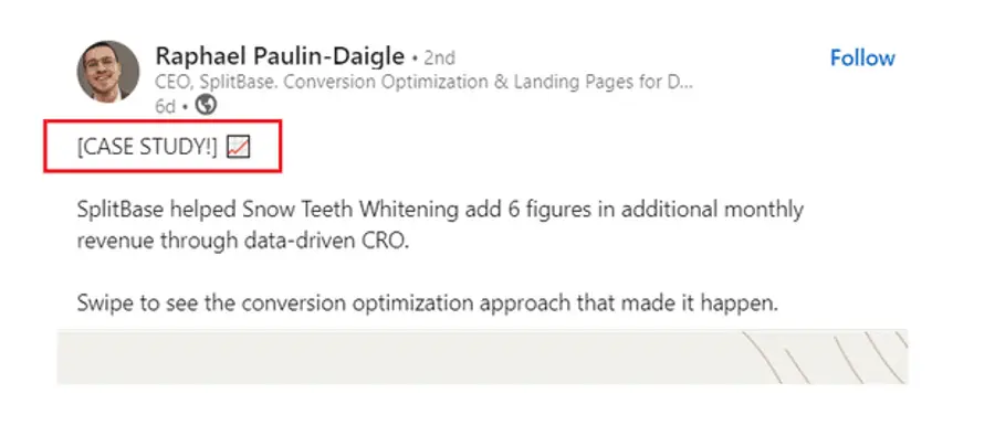 Content trigger in post example