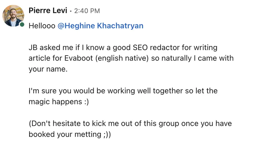 example of how valuable are linkedin mutual connections