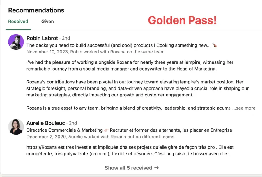 cold outreach boost your credibility with linkedin recommendations