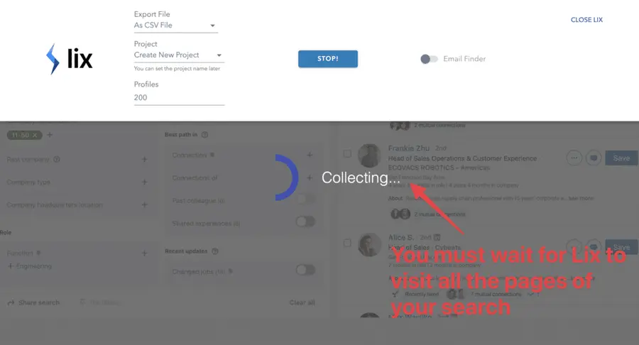 lix vs evaboot export