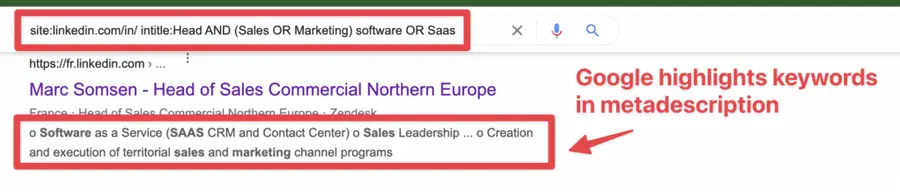 Google und booleschen Operator kombinieren, um LinkedIn-Profile zu finden