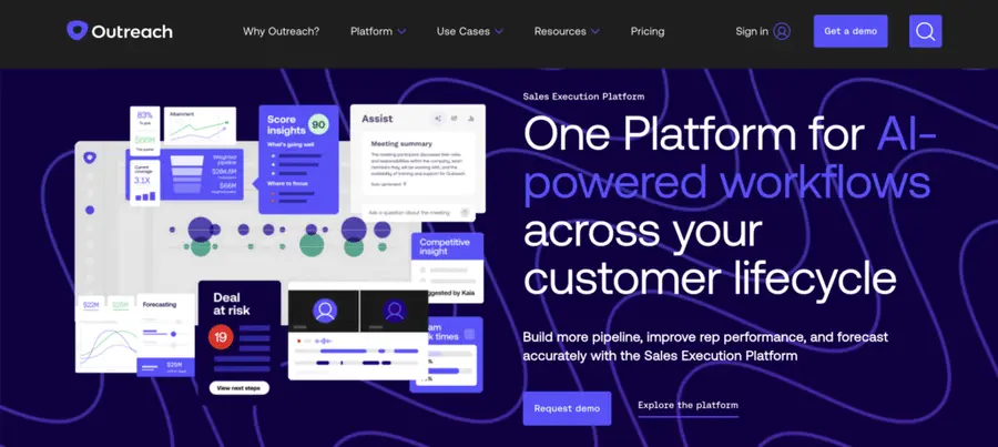 outreach.io ai powered sales engagement platform for prospecting