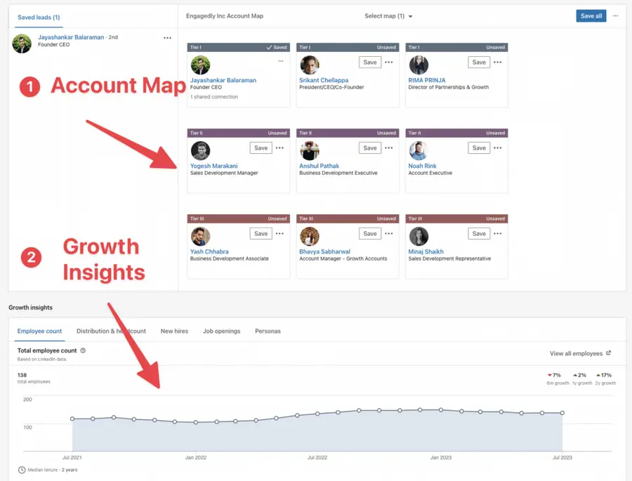 account intelligence sales navigator