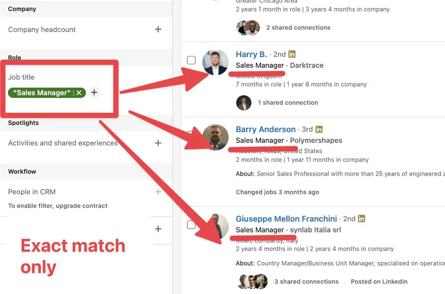 better results with quotes boolean search