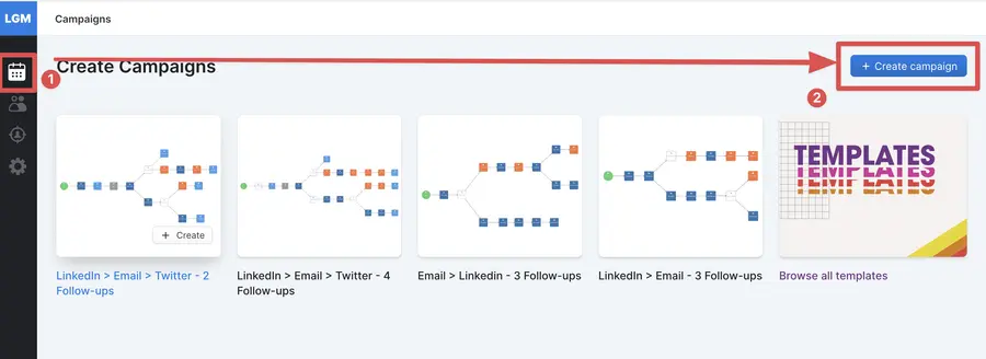 how to launch a campaign on linkedin prospecting tool 