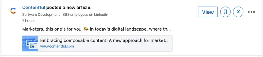 account update alert