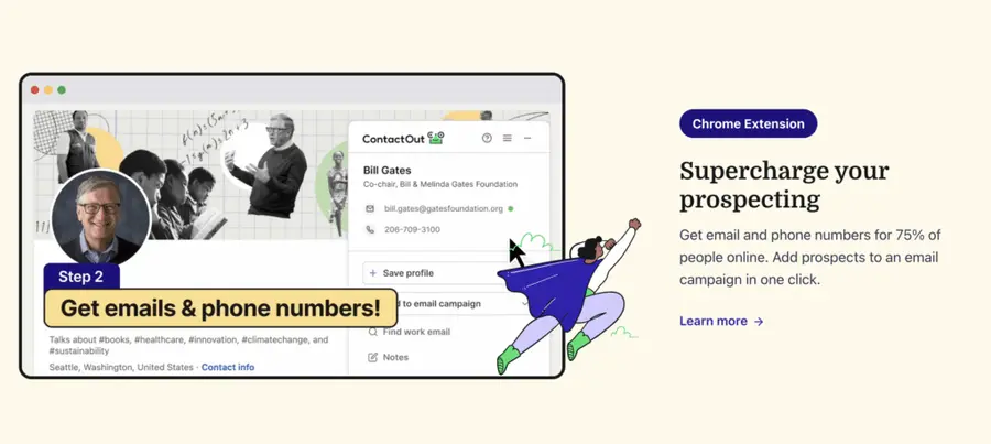 contactout one of the best email lookup tools 
