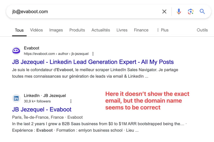 verify email addresses with google
