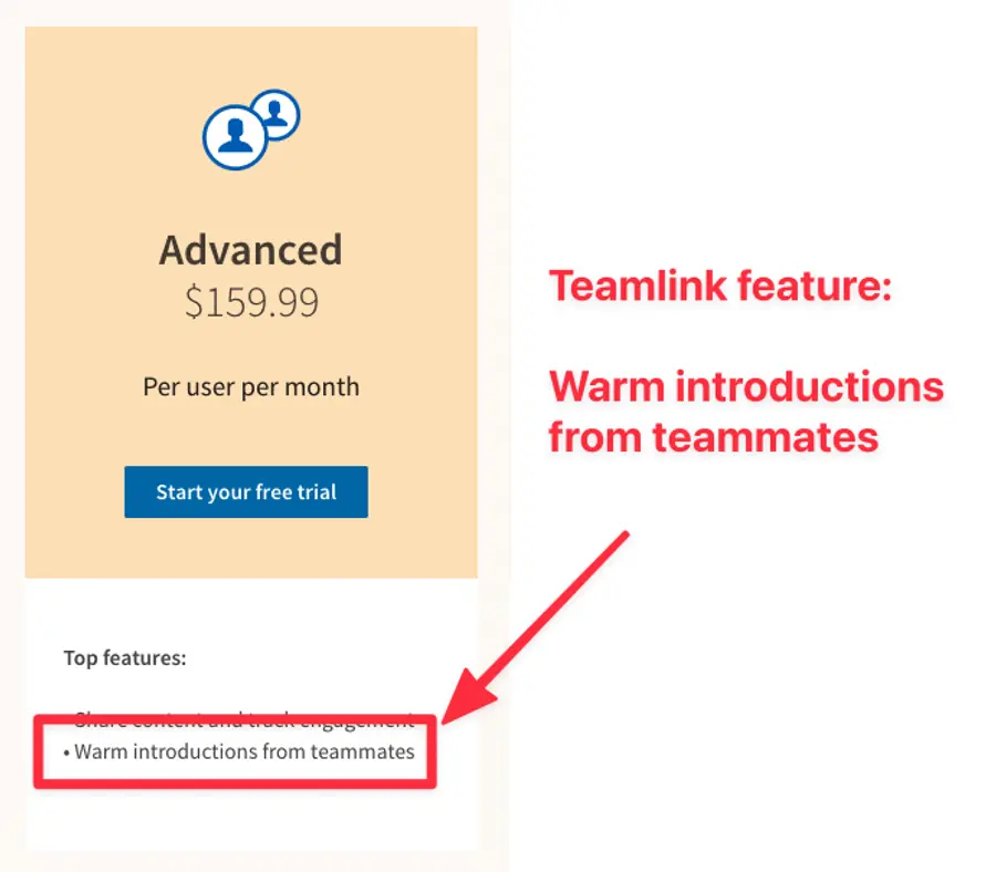 what is teamlink on linkedin