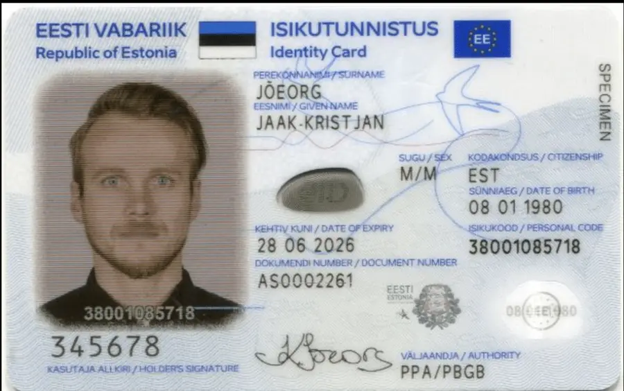 clear identity card picture