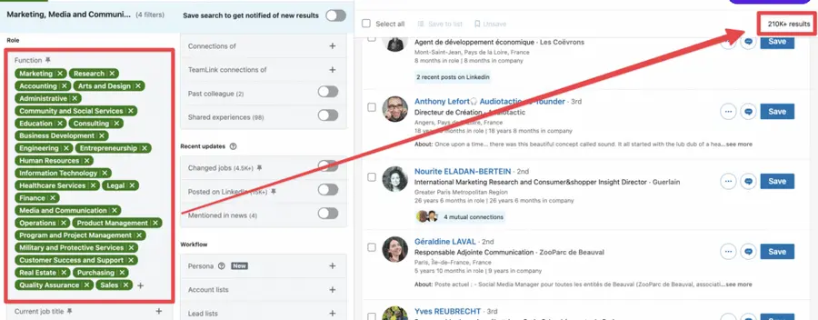 function filter chunk