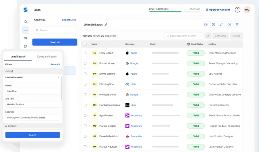 skrapp io email list
