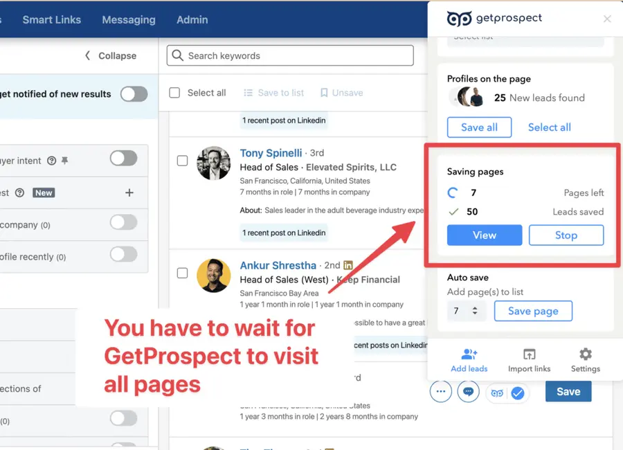 getprospect export