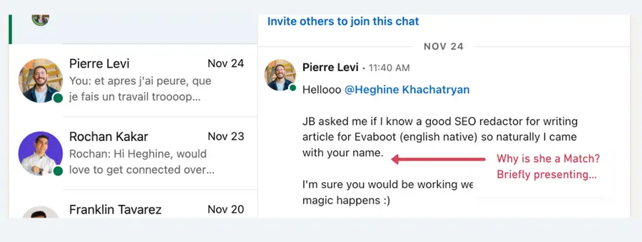 how to introduce to someone a new connection on linkedin