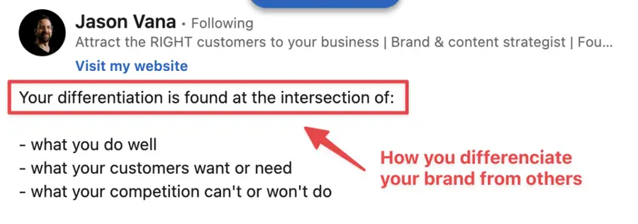 include a small summary of your publication at the beginning of your linkedin post