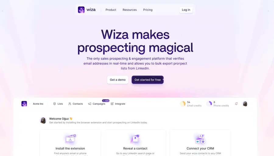 wiza getprospect alternative