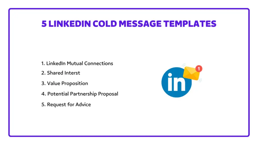 linkedin cold message templates for 2024