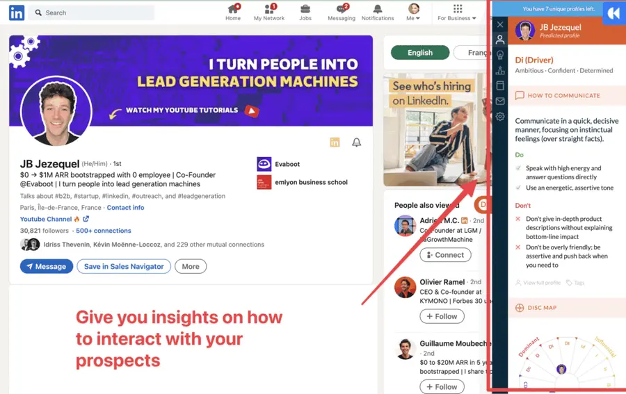 crystal knows features