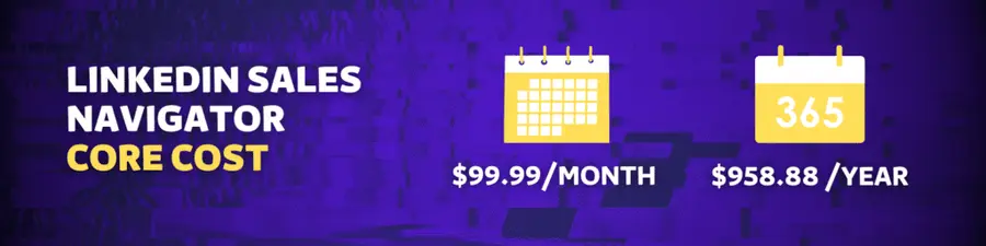linkedin sales navigator core cost
