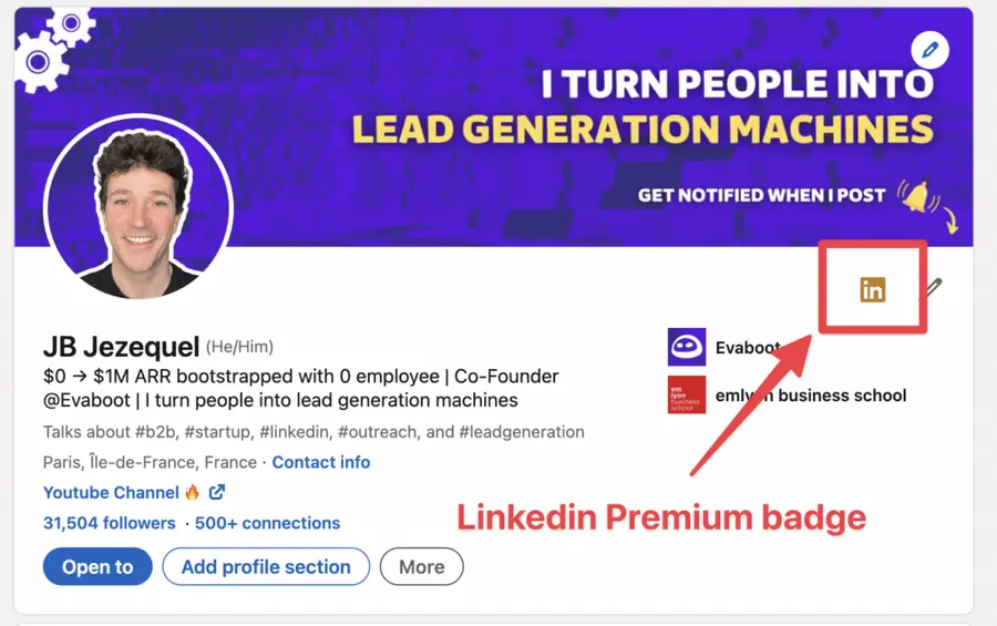 search linkedin premium members on linkedin 