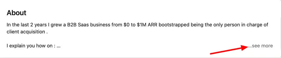 Extraordinary results in experience section example