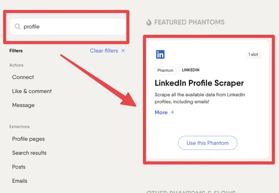 linkedin profile scraper
