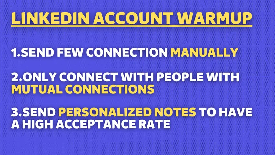 how to warm your account for linkedin sales prospecting