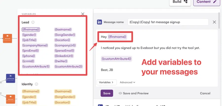 personalize messages at scale