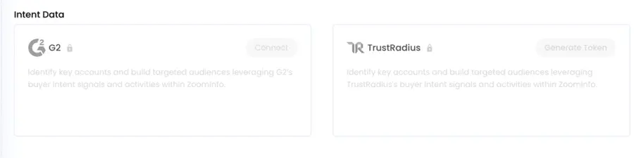 intent data integration zoominfo