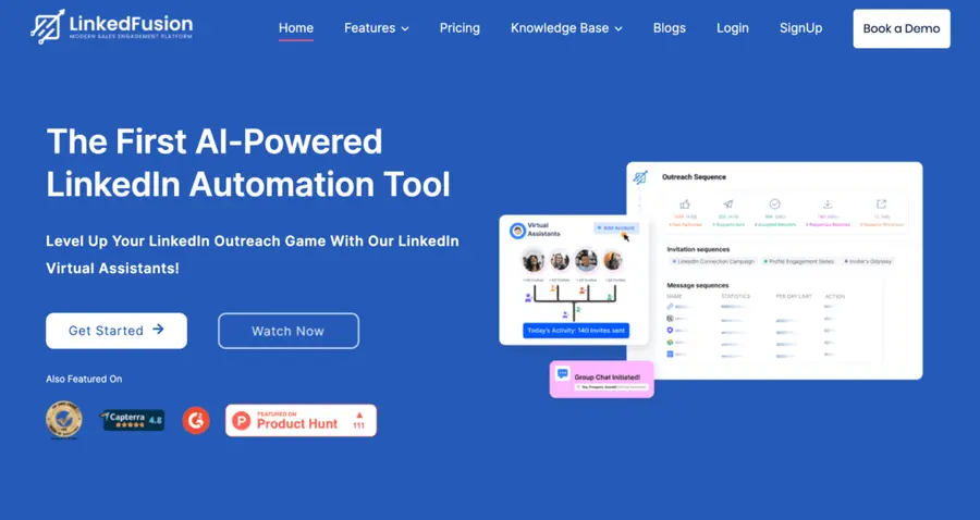 linkedfusion linkedin automation tool