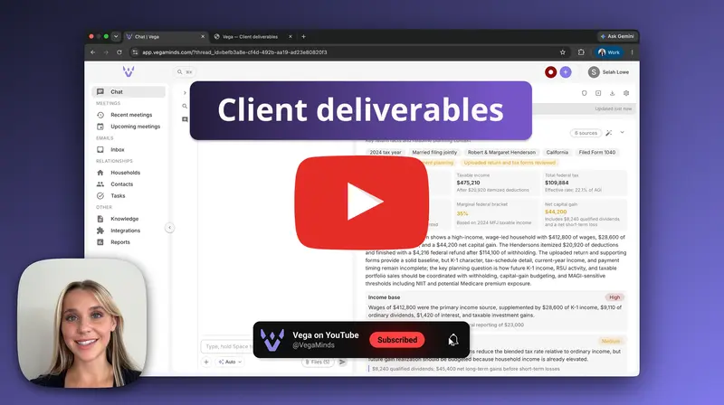 Click to watch client deliverables in action