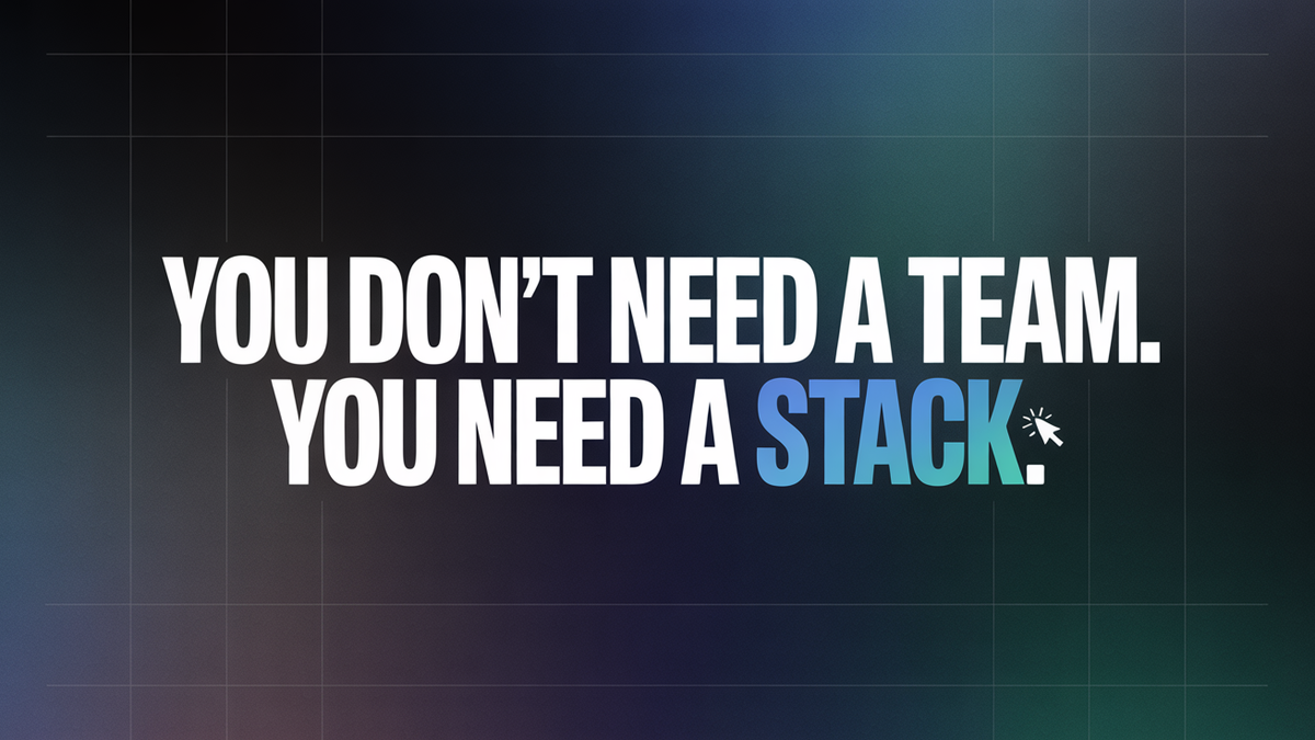 I Built a 10-Person Content Team. Here's Why I Replaced It With a Stack.