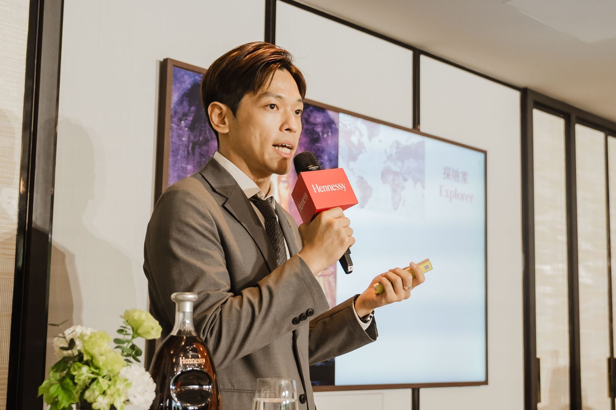 軒尼詩詹姆士干邑白蘭地全台上市發表會現場