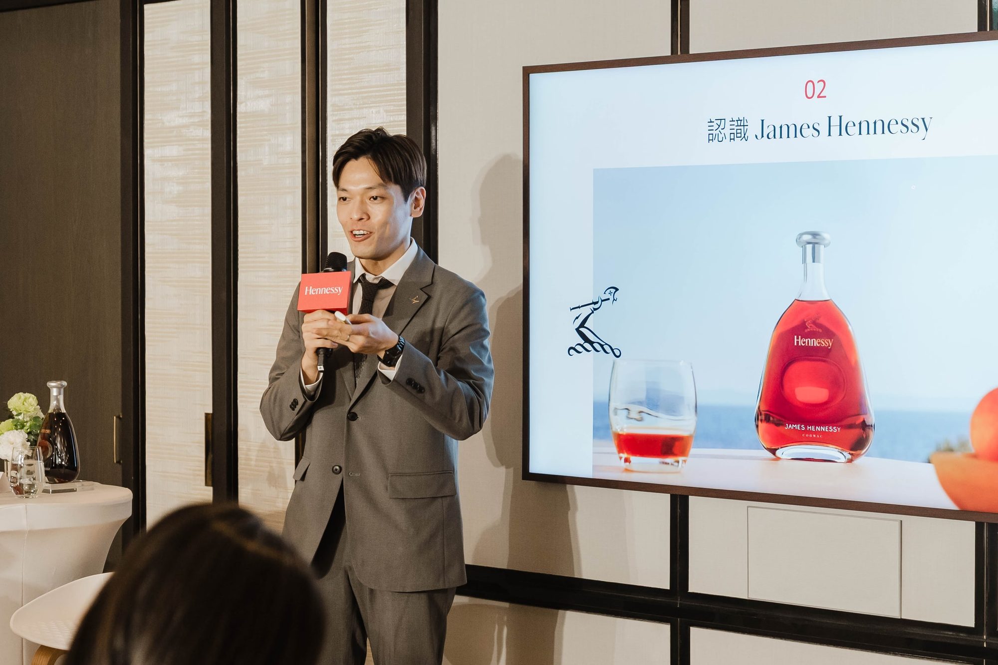 軒尼詩詹姆士干邑白蘭地全台上市發表會現場