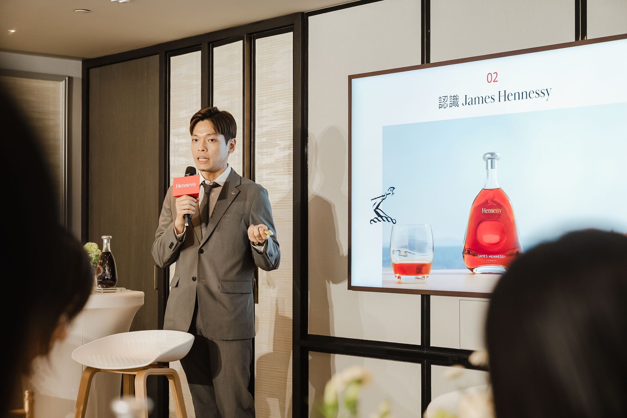 軒尼詩詹姆士干邑白蘭地全台上市發表會現場