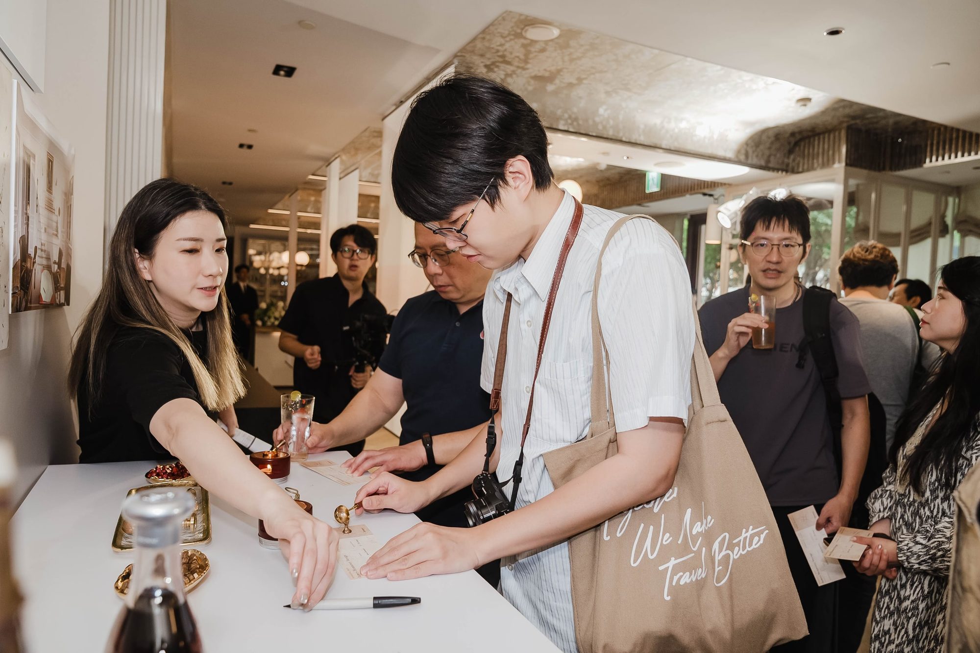 軒尼詩詹姆士干邑白蘭地全台上市發表會現場