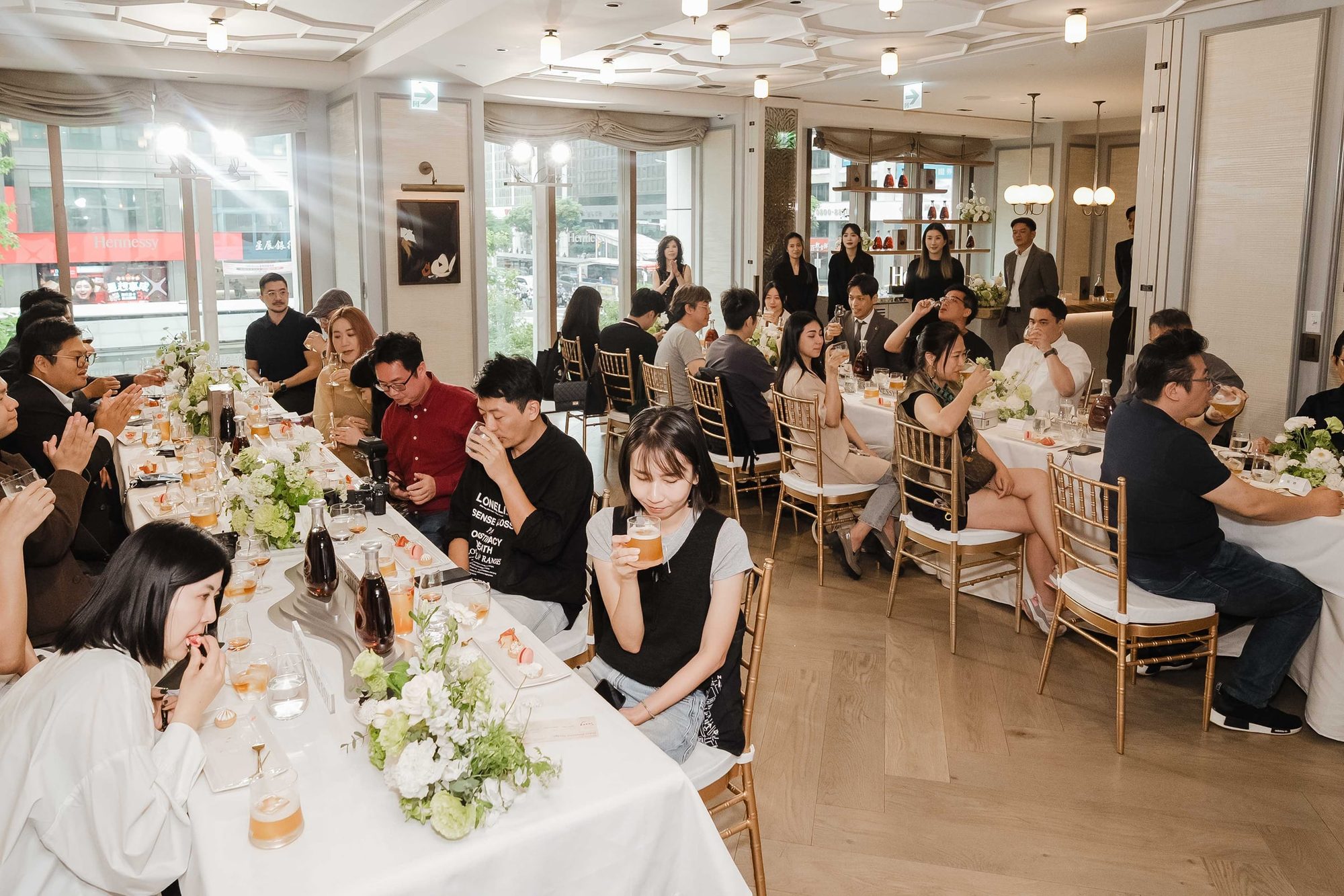 軒尼詩詹姆士干邑白蘭地全台上市發表會現場