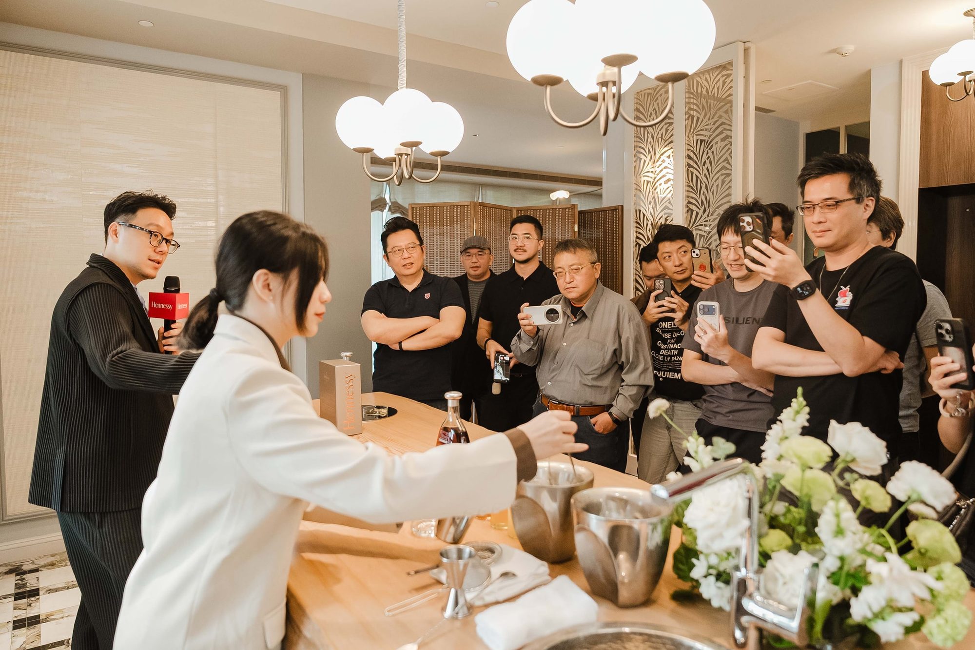 軒尼詩詹姆士干邑白蘭地全台上市發表會現場