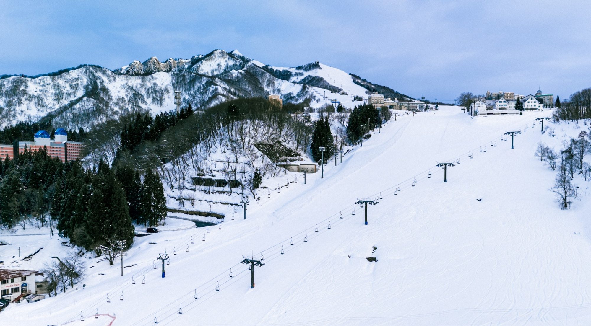 越後湯澤 · 冬季滑雪紀錄 — 空拍 · Shiro