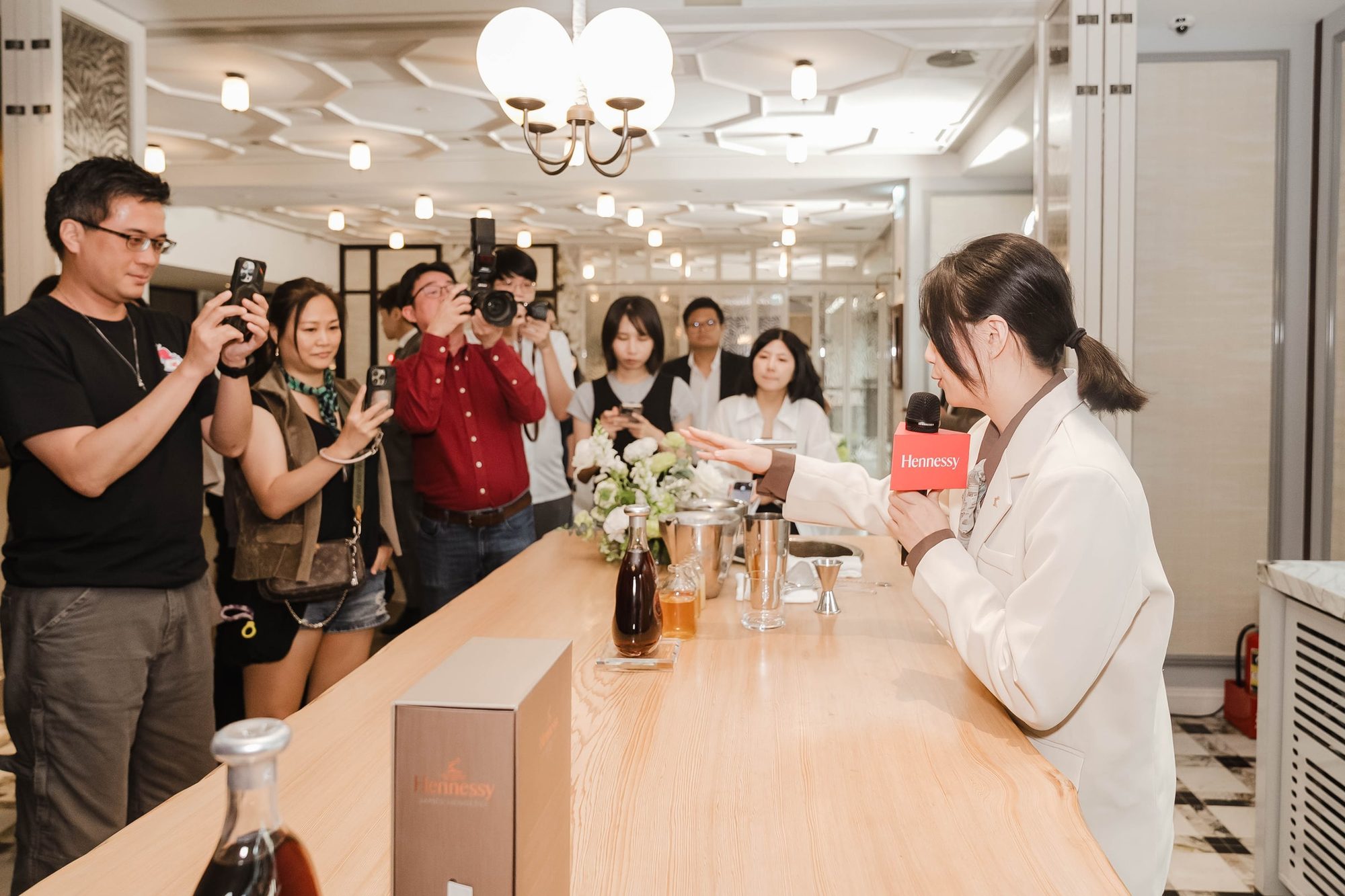 軒尼詩詹姆士干邑白蘭地全台上市發表會現場