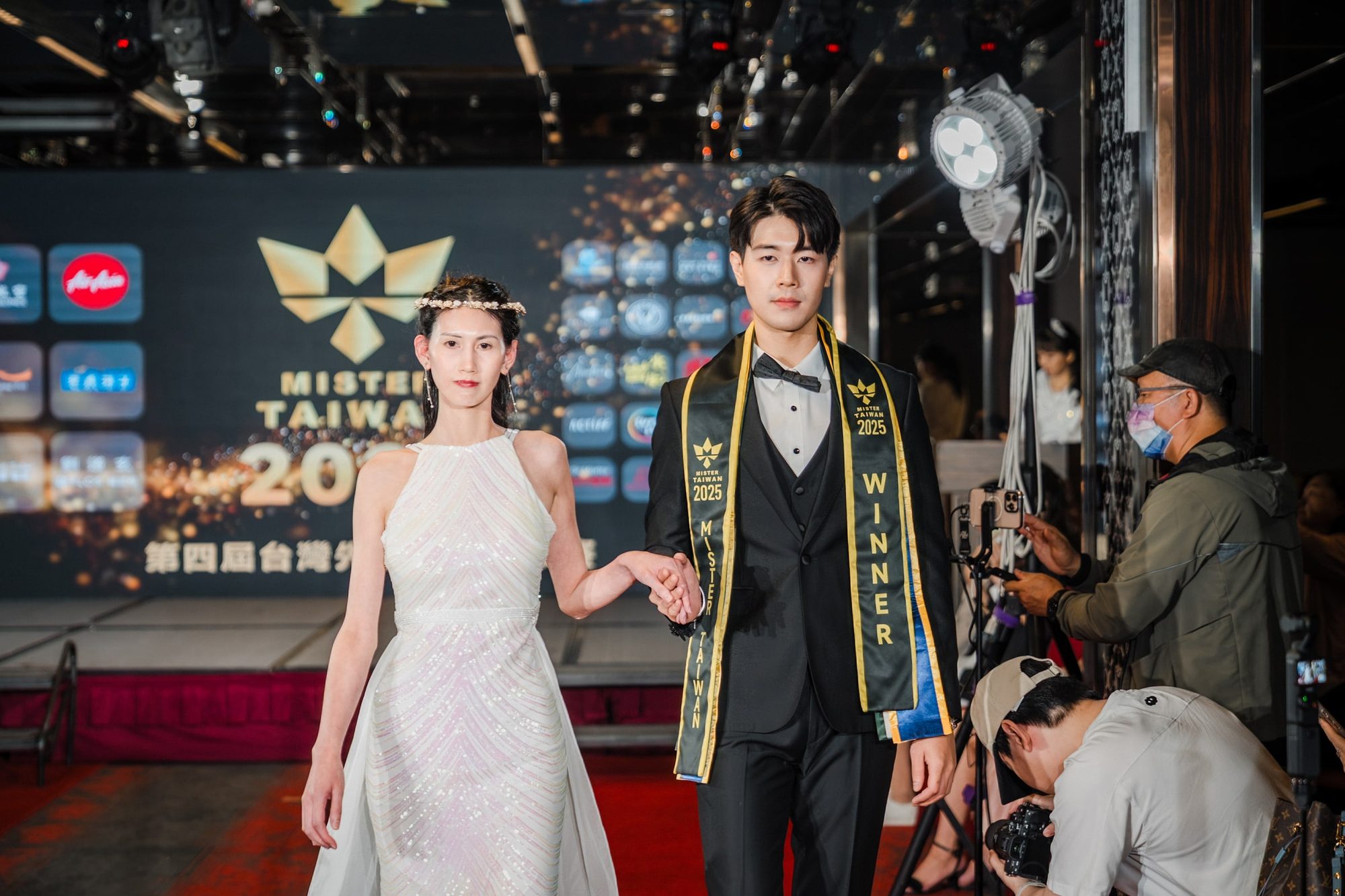 第四屆台灣先生國際選拔賽初賽・紅毯雙人與西裝走秀