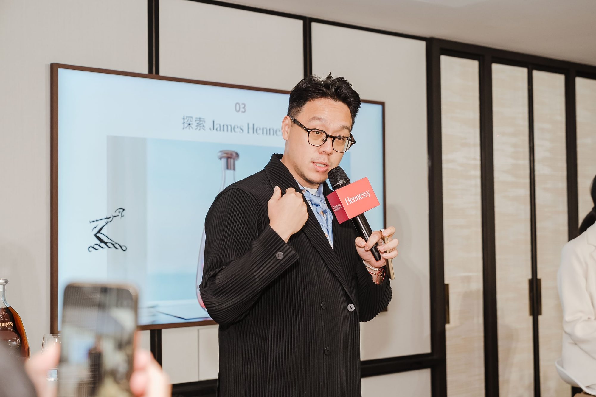 軒尼詩詹姆士干邑白蘭地全台上市發表會現場