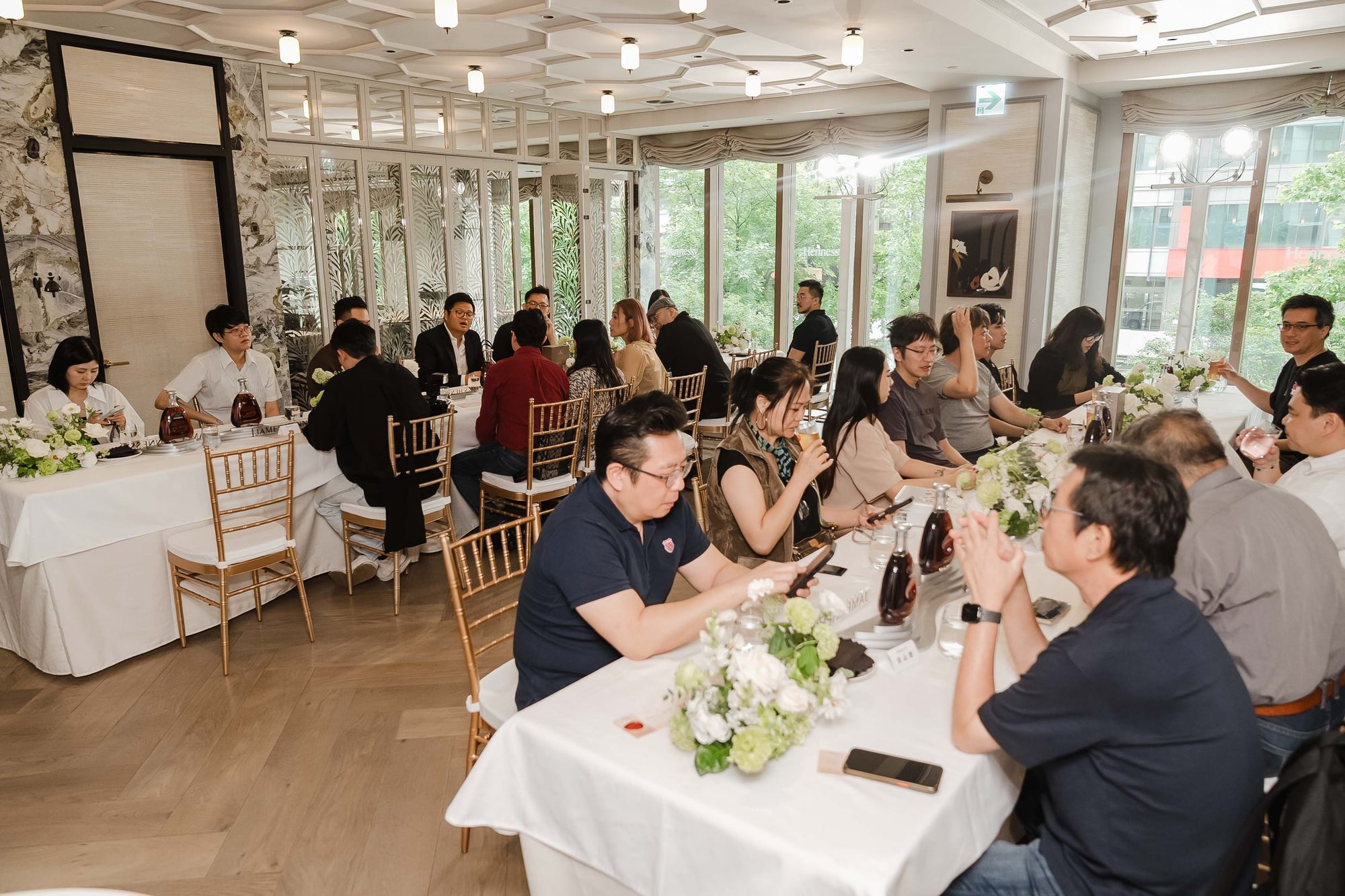軒尼詩詹姆士干邑白蘭地全台上市發表會現場