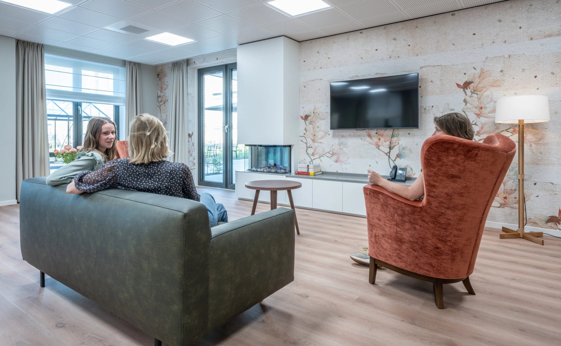 Interieur in de zorg