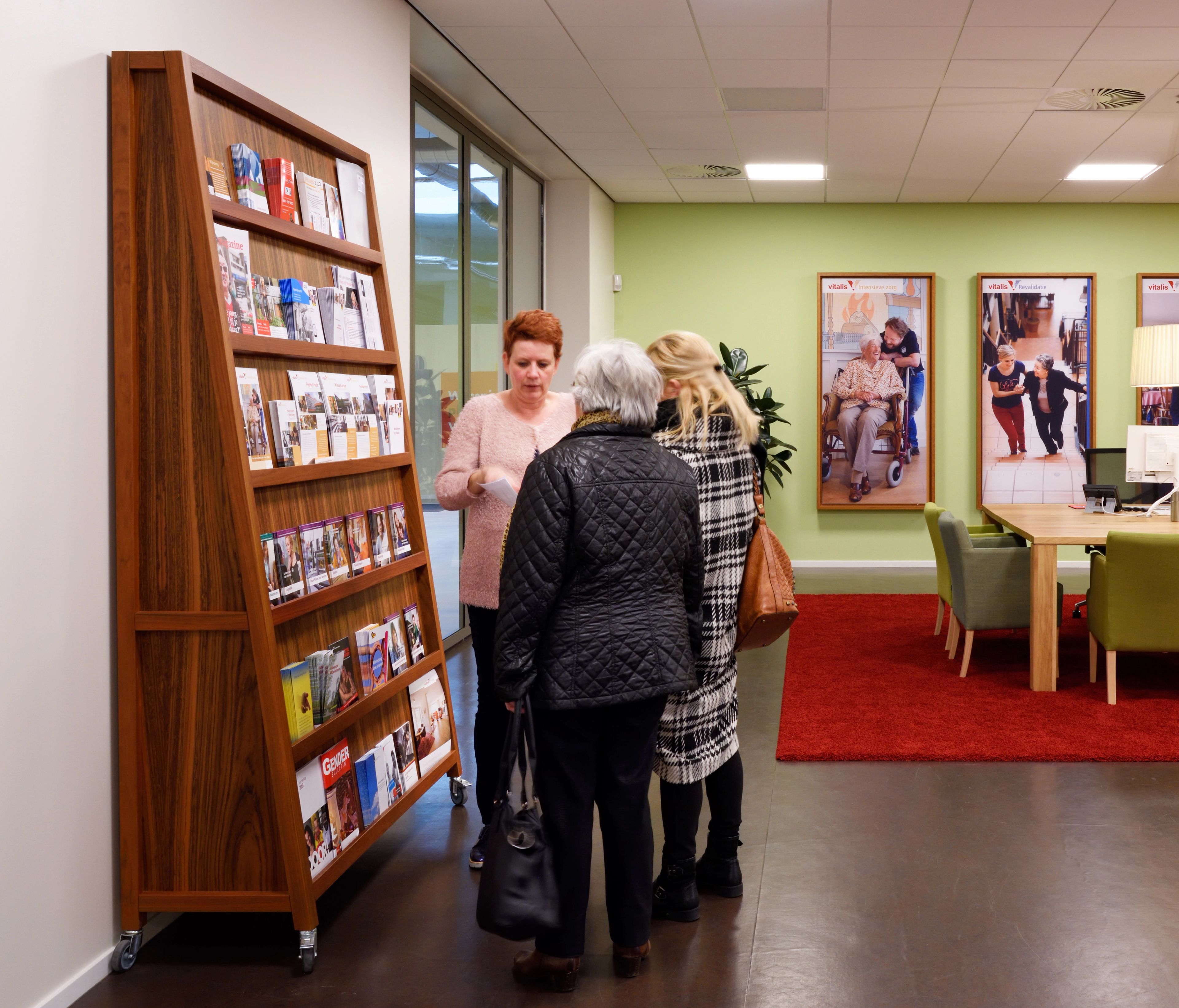 gasten in Seniorenpunt