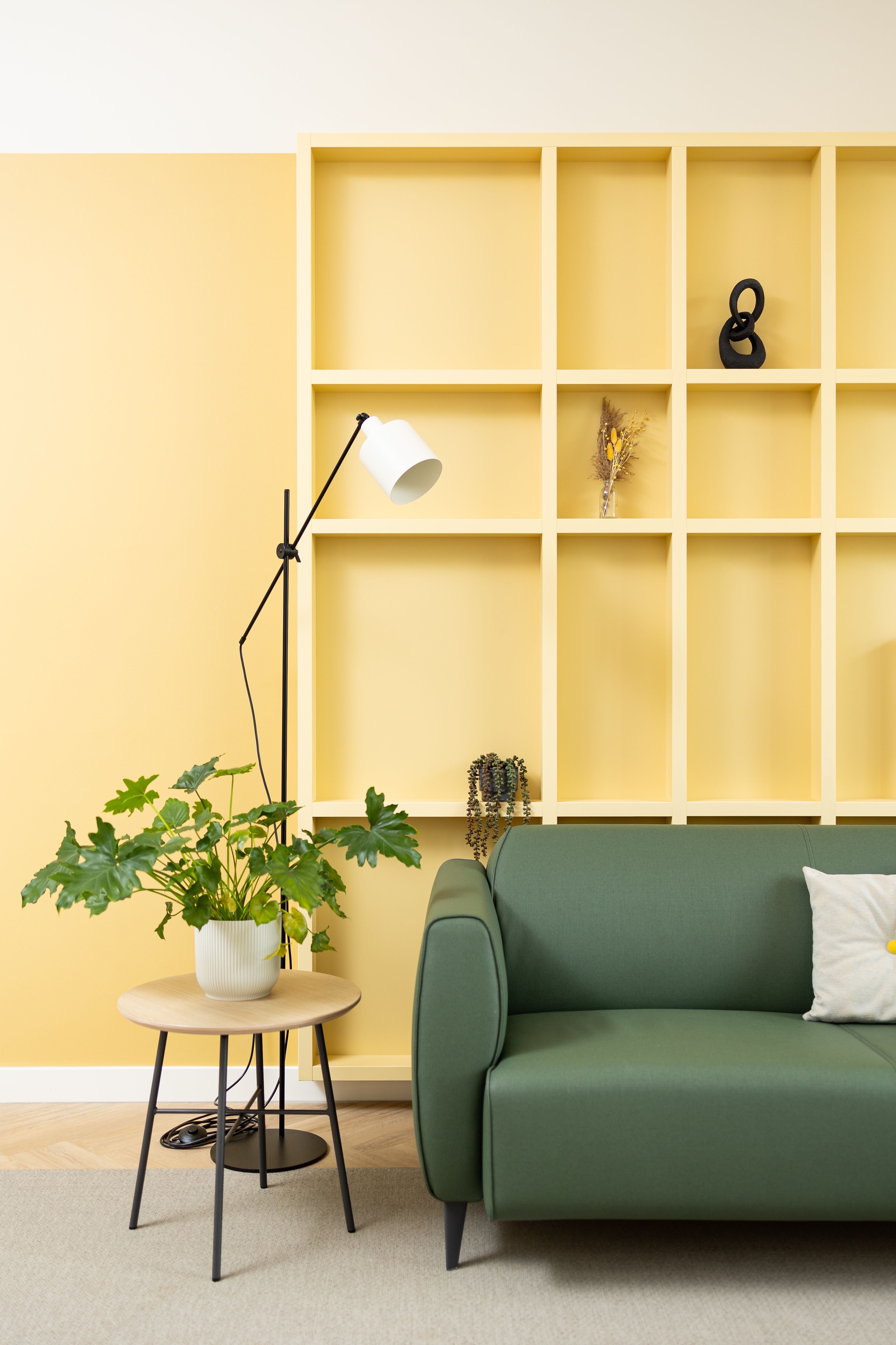 vakkenkast in huiskamer